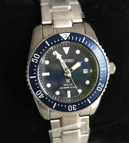 Seiko prospex blue dial - seiko, solar