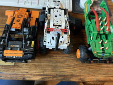 THREE BUILT LEGO TECHNIC
