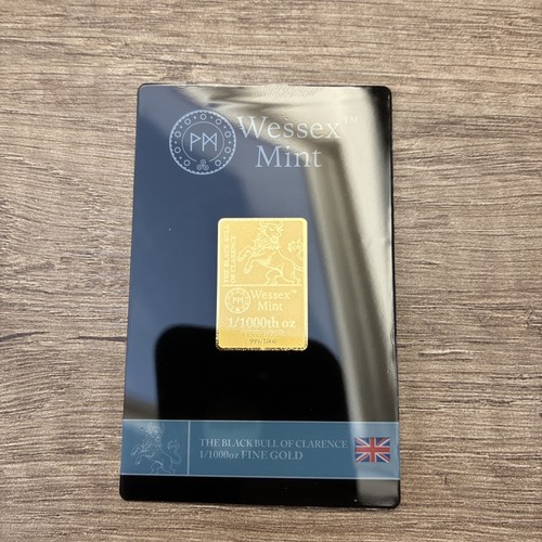 Wessex mint 1000th 24k - mint, oz
