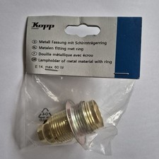 Kopp E14 Metall Lampenfassung