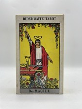Rider Waite Tarot Der Magier Karten 1971 deutsch Esoterik Horoskop Wahrsagen AGM