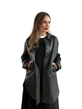 WINDSOR einreihige Lederjacke Schwarz Gr 36 NP: 539,00