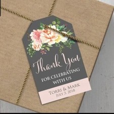 Etiketten Tags für Bonboniere