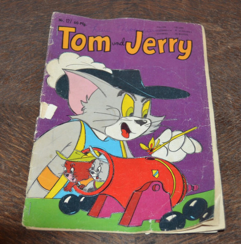 Vintage comic tom und jerry - tom,