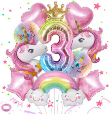 Einhorn Ballons Geburtstag