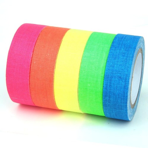 Stück neon klebeband - 5, uv