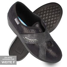 Medizinische Schuhe Damen Verbandschuhe Präventivschuhe Therapieschuhe Schwarz