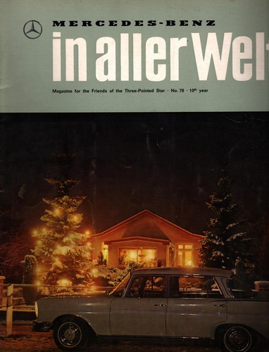 Prospekt zeitschrift mercedes - zeitschrift,