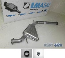 IMASAF Auspuff Mitteltopf +