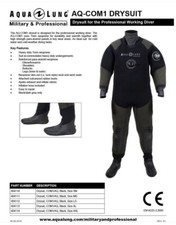 Aqualung Trockentauchanzug