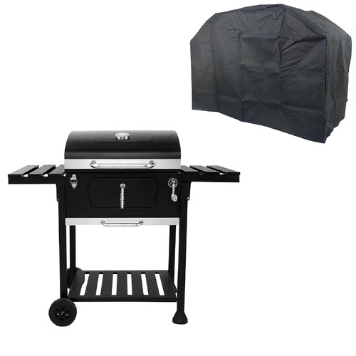 Holzkohlegrill grillwagen mit - holzkohlegrill,