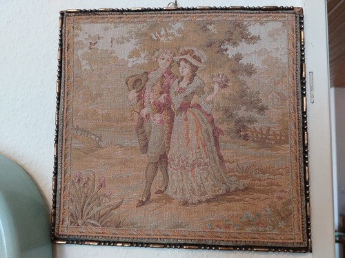 Antike gobelin wandbild - gobelin,