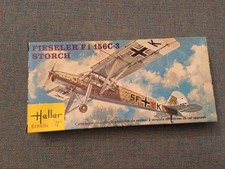 Heller Echelle Fieseler Storch Fi 156 C-3 Modellbausatz No 072 1/72