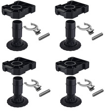 4x Sockelfüße Sockelfuß Set