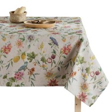 Tischdecke 140x140 Blumen