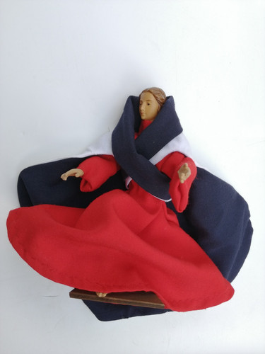Bekleidete krippenfigur - bekleidete,