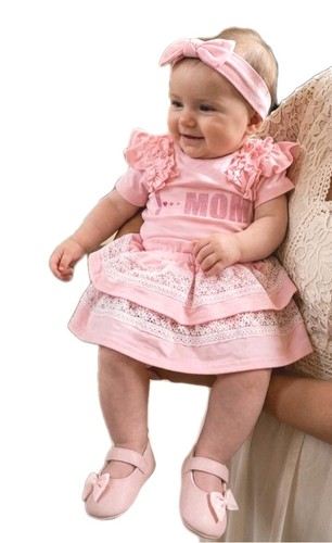 Baby mädchen set - baby, rosa