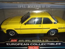 Opel Ascona B SR 1975 1:18 in Signalgelb neu und unbenutzt in Ovp