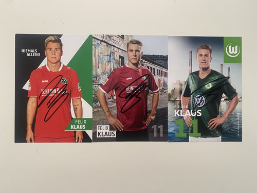 Felix klaus autogramm - felix, ak