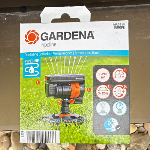 Gardena pipeline viereckregner - gardena,