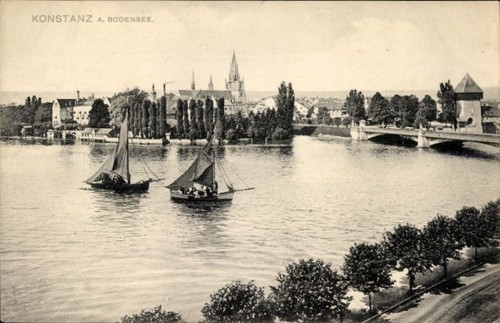 Konstanz bodensee - ak,