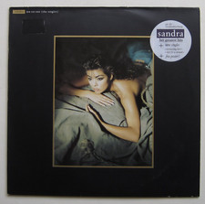 Sandra Ten On One (The Singles) +POSTER Virgin Vinyl LP