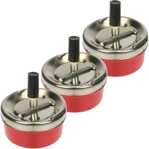 Aschenbecher mit - 3x,