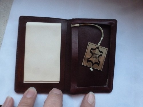 Altes etui notizblock - tc,