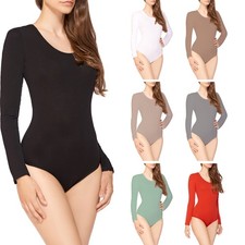 Mellice - Damen Langarm Body