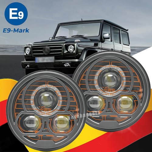 Paar led scheinwerfer - e9,