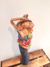 Keramik, Figur, Skulptur,Deko, Gartenkeramik, Gartenstecker