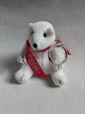 Coca-Cola Eisbär Polarbär Schlüsselanhänger ca.7cm
