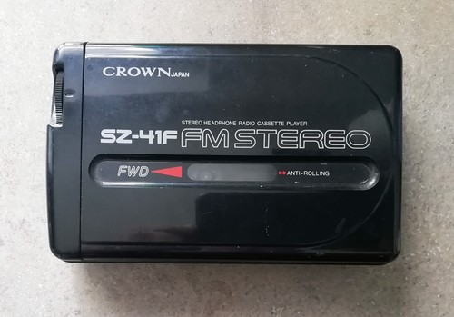 Crown 41f stereo - fm, walkman
