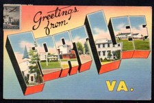 CPA -- GRUSS AUS FORT LEE