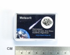 Eisenmeteorit Campo del Cielo in Präsentationsbox / Meteor / Asteroid