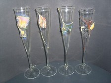 Wollen Sie wirklich etwas Exklusives! 4 Sektgläser die es NUR einmal gibt.