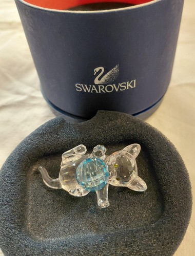 Swarovski kätzchen mit ball - swarovski,
