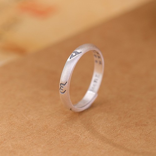 N02 schmaler ring mit - n02,