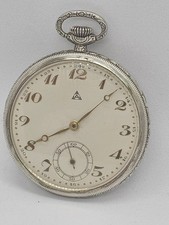 Alpina Taschenuhr Silber 800 Kal. 277A 