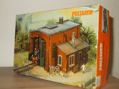 Vollmer 5750 lokschuppen - vollmer,