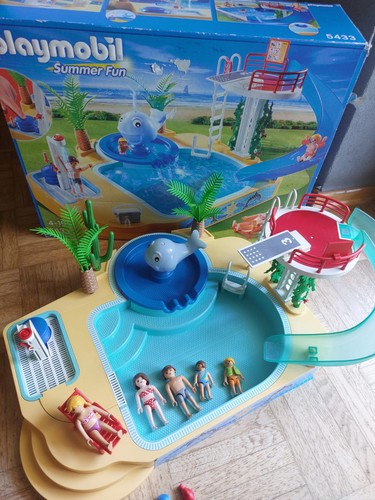 Playmobil schwimmbad 5433 - schwimmbad,