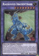 YuGiOh Blauäugiger Drachentyrann MP25-DE042 Starlight Rare Deutsch Neu 1st