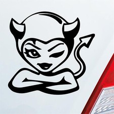 Auto Aufkleber Teufel Sexy