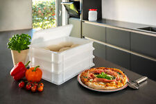 Pizzaballenbox 40x30cm Gusto, Pizzabox Teigwanne für Pizzateig, Gärbox 400x300mm