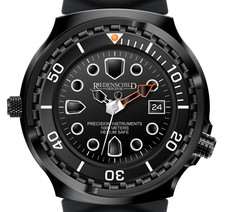 Riedenschild Herrenuhr 100 ATM Kampfschwimmer Black Watch Armee Taucheruhr Datum