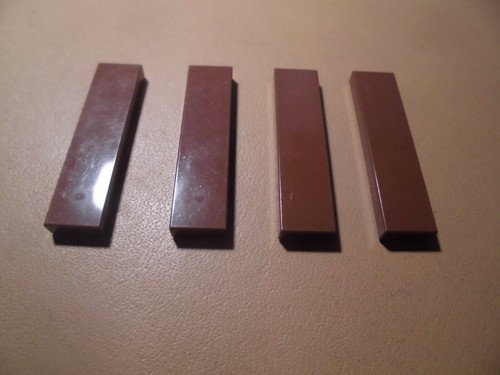 Lego platte fliese 1x4 2431 - fliese,