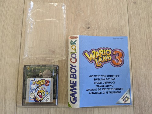 Gameboy color wario land 3 - gameboy,
