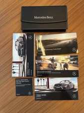 Leder Bordmappe mit Betriebsanleitung  Ausgabe ÄJ 2018 / Mercedes C-Klasse A 205
