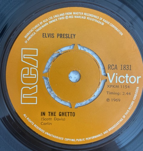 Elvis presley the ghetto - in,