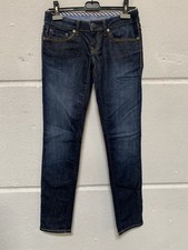 Mavi Damen Jeans Lindy Low Rise, Skinny Dunkelblau W27 L32